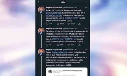 Responde Riquelme a Bartlett que su interés está en los productores