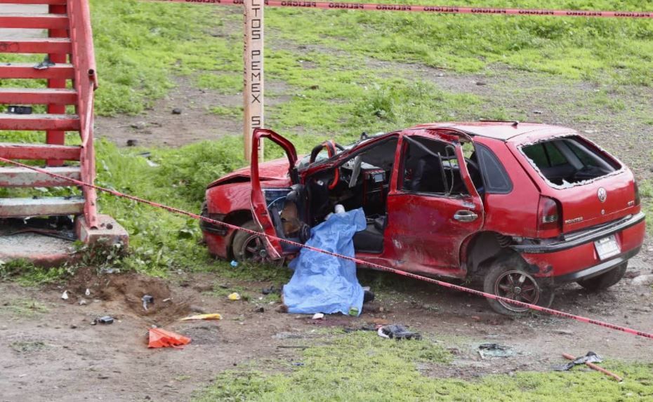 Mujer copiloto sale proyectada y muere tras choque en CDMX