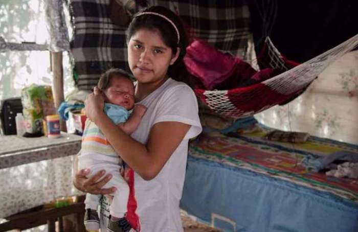 Por matrimonio forzado y violaciones, 9 mil 876 niñas fueron madres en el país