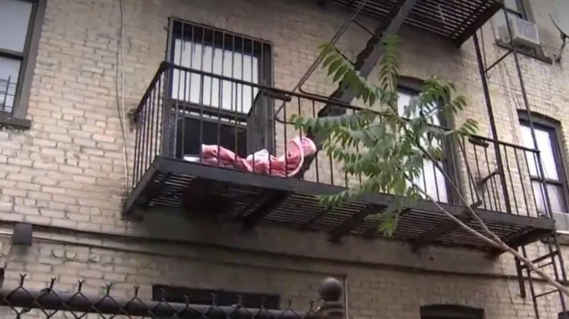 Lanza a sus hijos por la ventana y luego salta intentando suicidarse