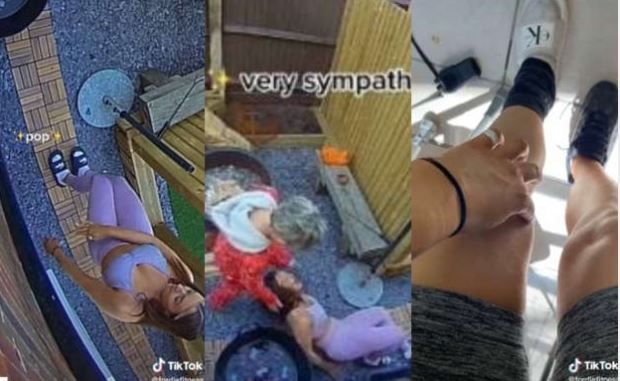 VIDEO. Se disloca la rodilla mientras grababa baile viral en TikTok