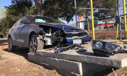 Automovilista provoca accidente sin lesionados en Saltillo