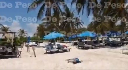 VIDEO. Masacre en playa deja dos personas muertas en Tulum