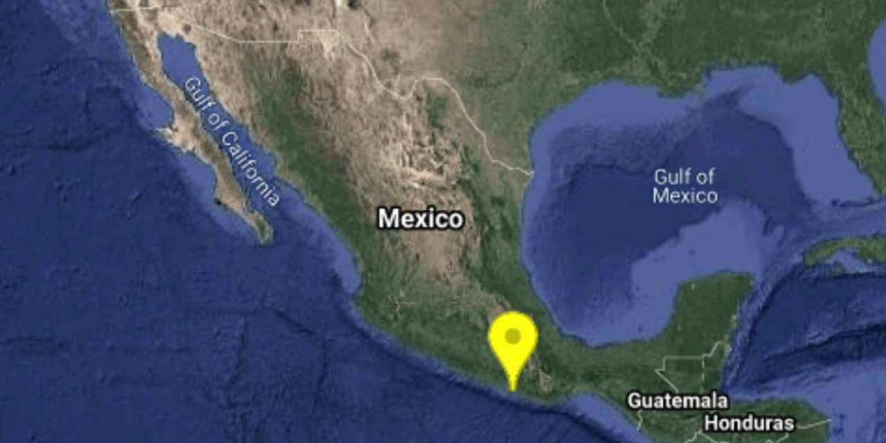 Reportan sismo de magnitud 5.1 en Oaxaca