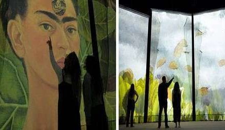 Reviven a Frida en show inmersivo