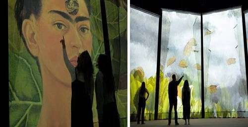 Reviven a Frida en show inmersivo