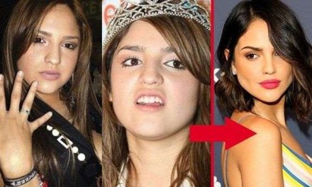 Sí, es Eiza González antes de sus cirugias en una entrevista con Facundo