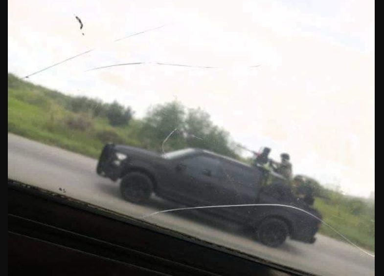 Captan a la Tropa del Infierno patrullando en las calles de Nuevo Laredo