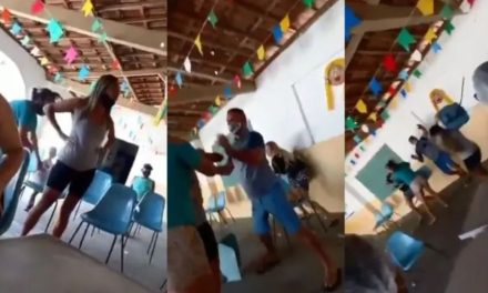Lleva a su novia a vacunarse y se encuentra a su esposa y a su cuñada en Brasil |VIDEO
