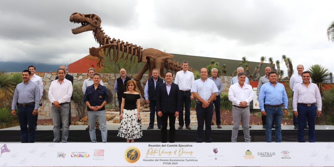 Coahuila tiene Premio Excelencias Turísticas por la Ruta Vinos & Dinos