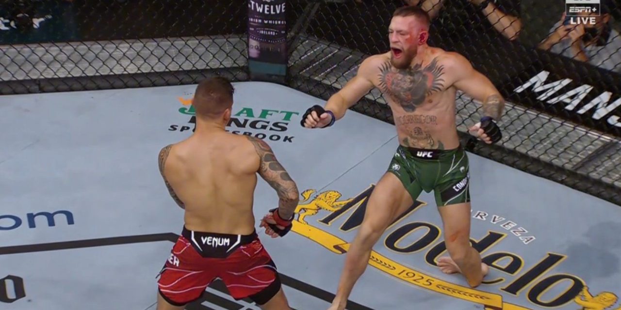 La escalofriante fractura de Conor McGregor en el UFC