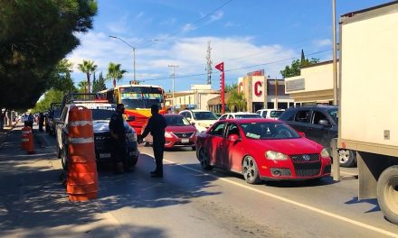Afecta manifestación vialidades en Saltillo