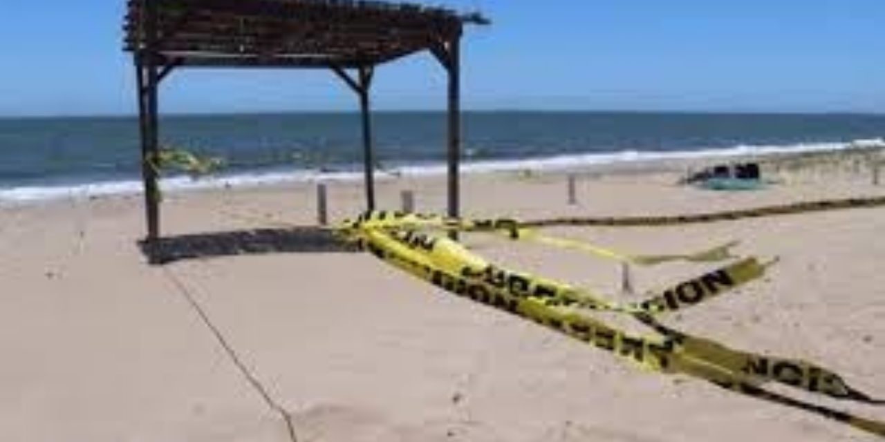 Cierran playas y espacios públicos por contagios de Covid en Sinaloa