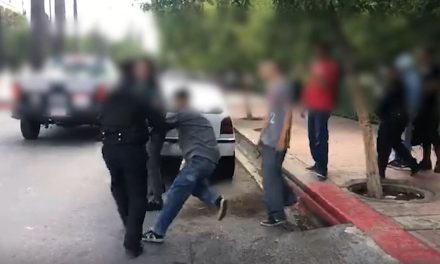 Detienen a jóvenes en la Alameda de Saltillo