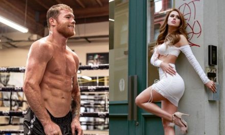 Yanet García reacciona ‘con fuego’ a foto del Canelo