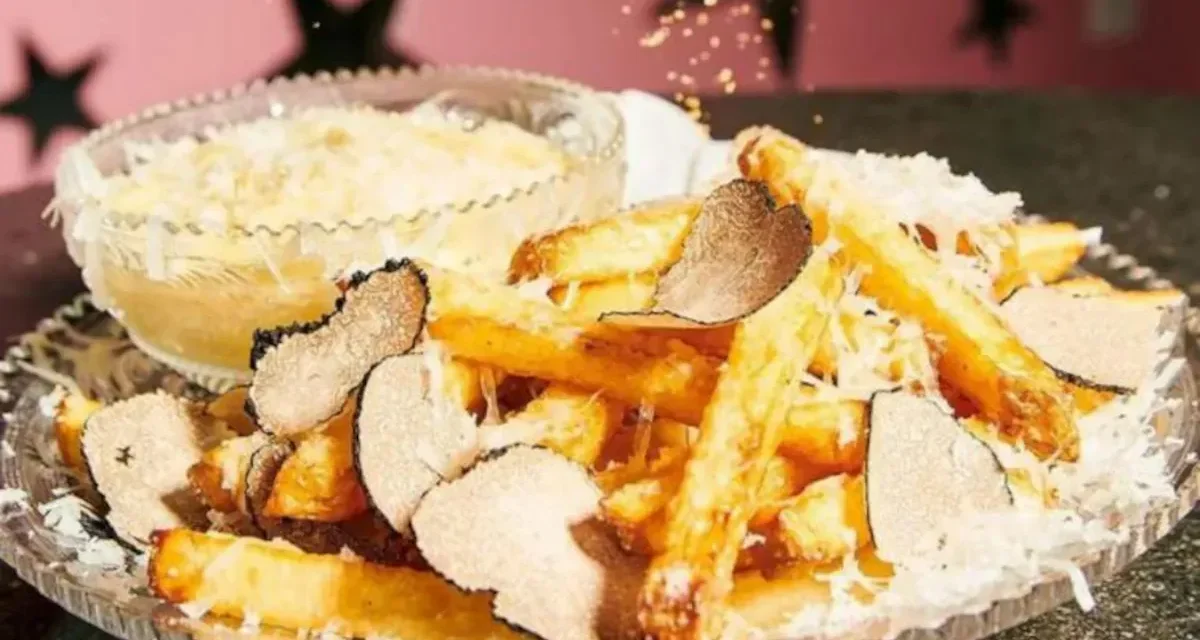 Las papas fritas más caras del mundo: más de 4 mil pesos la porción