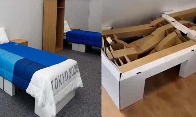 VIDEO. Atletas rompen una cama ‘antisexo’ de la Villa Olímpica