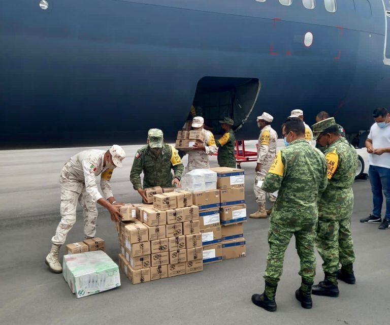 Llegan vacunas a Coahuila