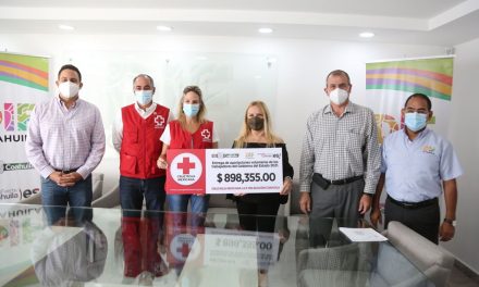 Gobierno de Coahuila y DIF han entregado más de 110 mdp a la Cruz Roja: Marcela Gorgón