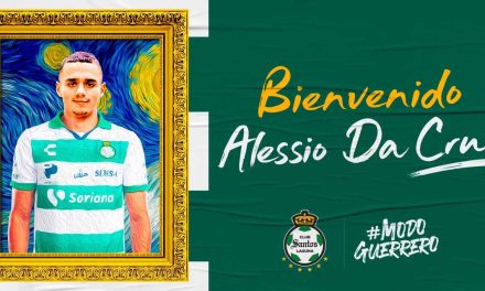 Club Santos presenta a Alessio Da Cruz como su refuerzo