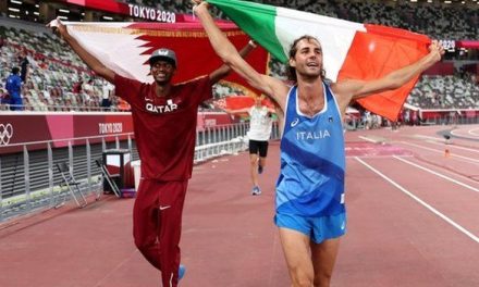 Dos atletas comparten medalla de oro por primera vez desde 1912 en Tokio 2020