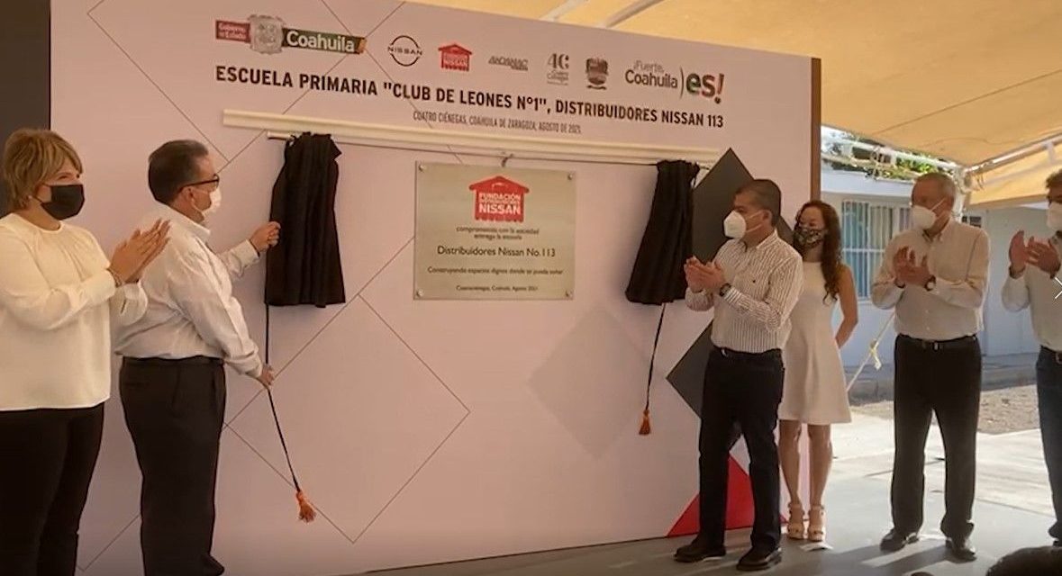 Inaugura Riquelme escuelas de nueva creación en la Región Centro