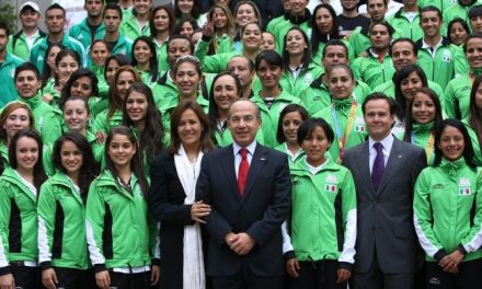 Calderón presume que en su mandato México ganó más medallas en Juegos Olímpicos