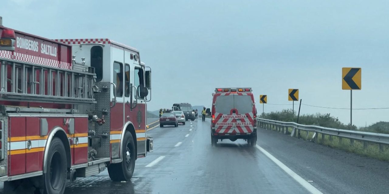 Declaran a abuelito sin vida mientras ocurría otro accidente en Saltillo