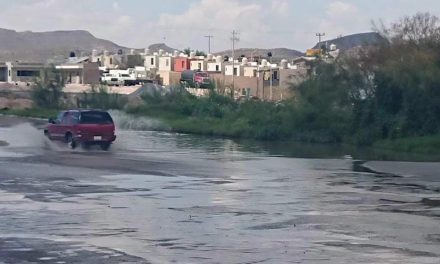Calle de la Saltillo 2000 tiene 15 días inundada de aguas negras