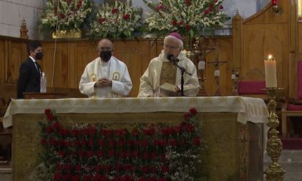 Celebran aniversario 413 del Santo Cristo
