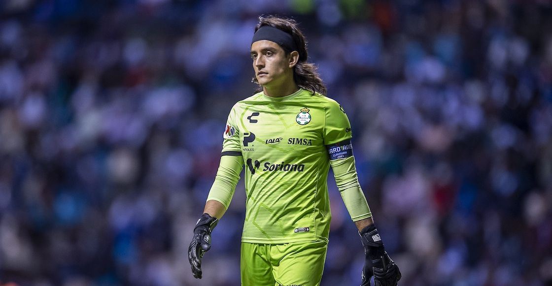 Peligra la portería de Santos, Carlos Acevedo es baja por lesión