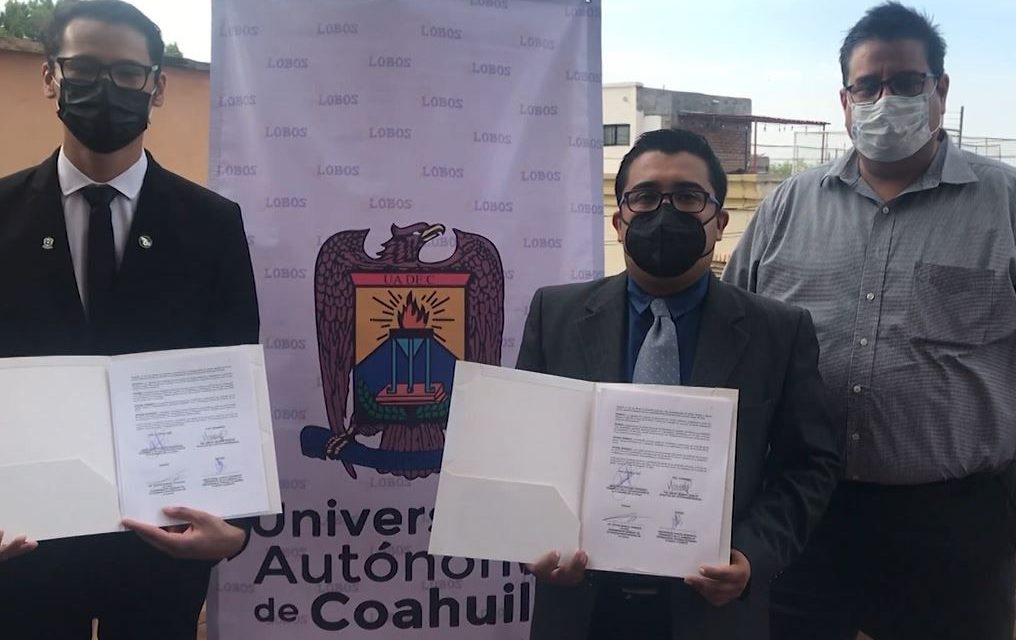 Firman convenio de colaboración UAdeC y Coparmex