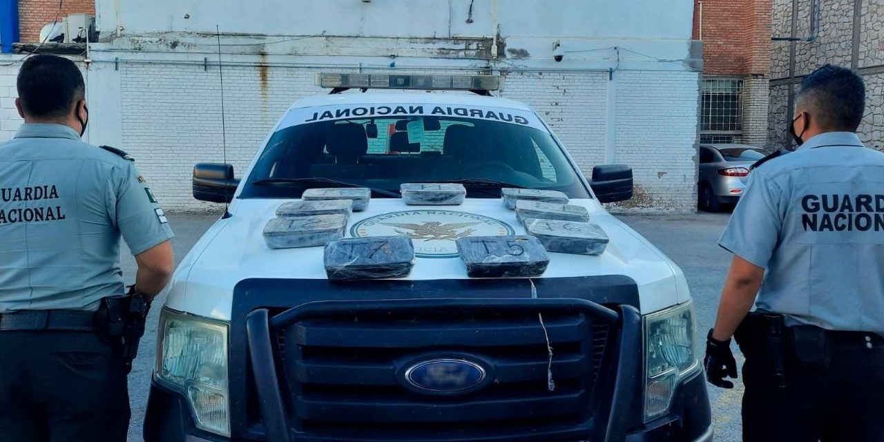 Decomisan diez kilos de cristal en Coahuila