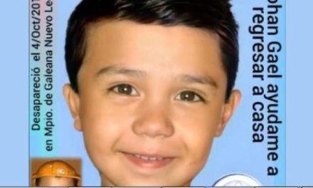 Así se vería el pequeño Johan Gael a sus 9 años; su familia no pierde la esperanza de encontrarlo