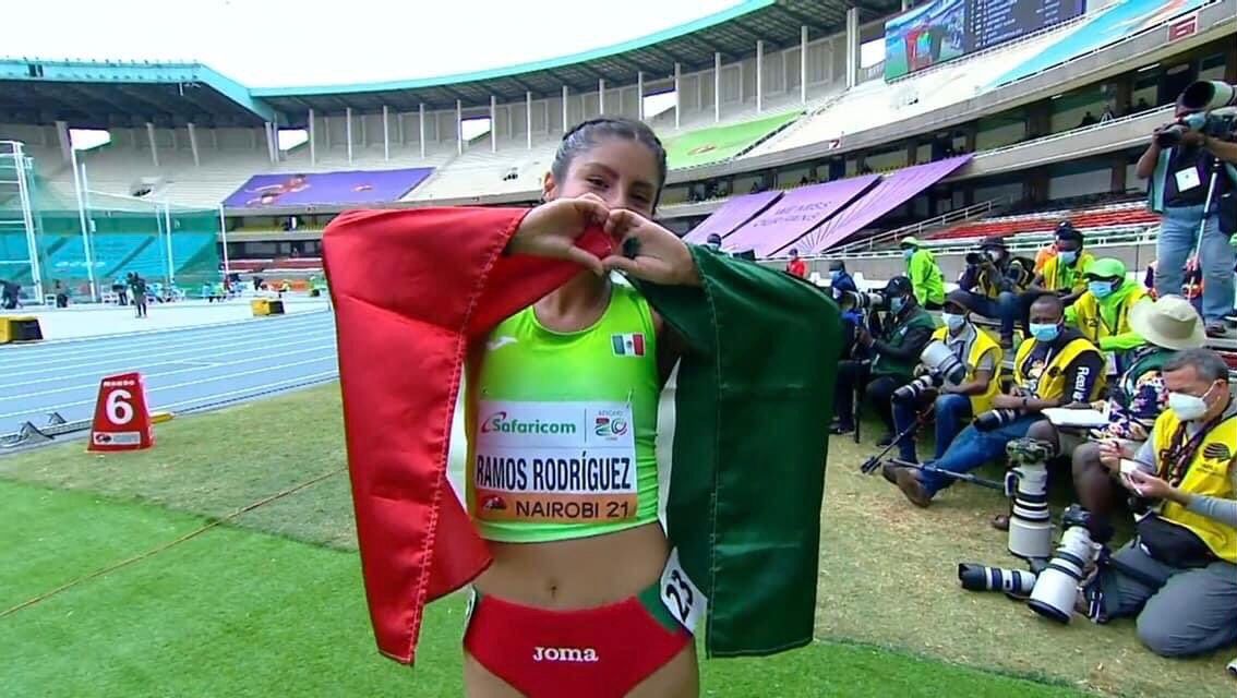 Mexicana gana oro en 10km de marcha Mundial Sub 20