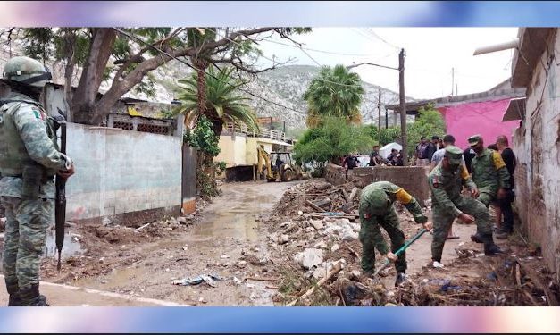 Brindan alimento y refugio a damnificados por lluvias en Torreón