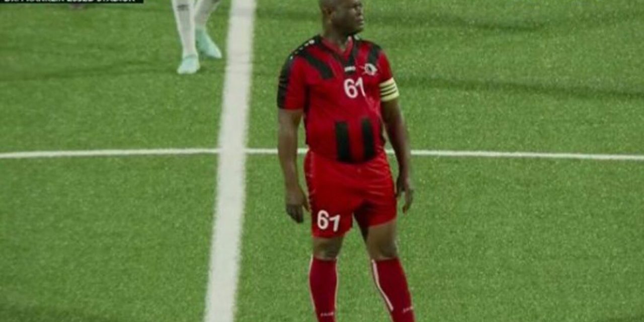 Tenía que ser en Concacaf… vicepresidente de Surinam de 60 años y buscado por la Interpol juega un partido profesional