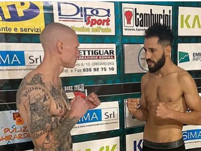 Boxeador es suspendido por subir al ring con tatuajes nazis