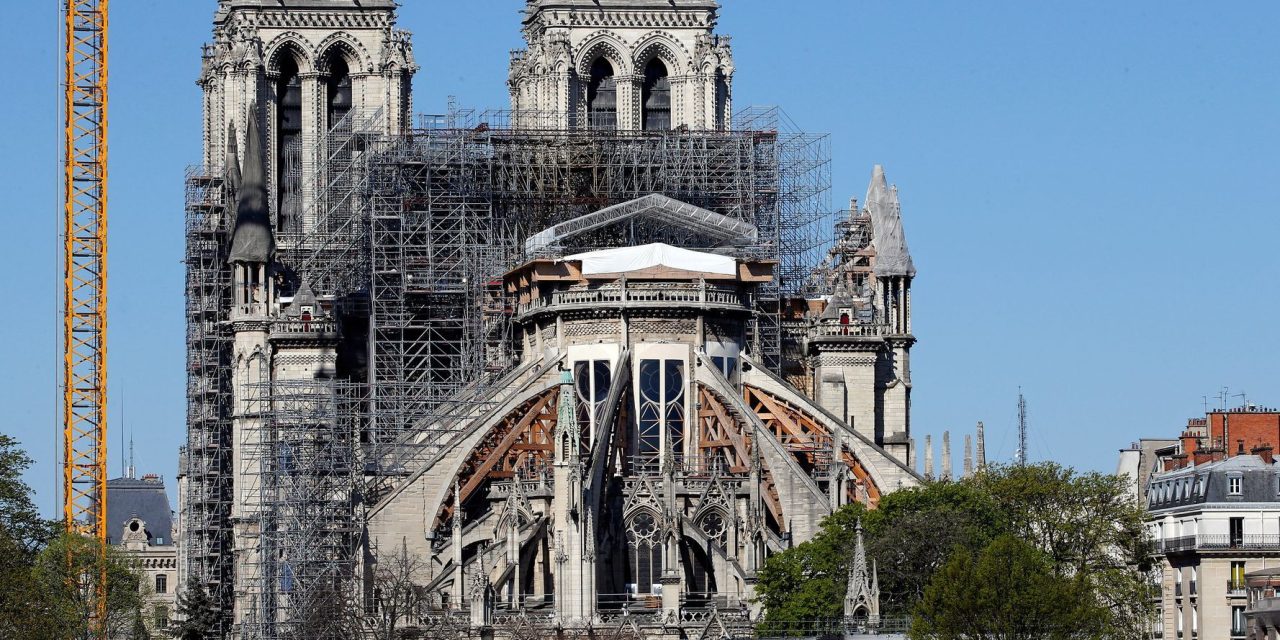 La consolidación de la catedral de Notre Dame concluyó, sigue etapa de restauración.