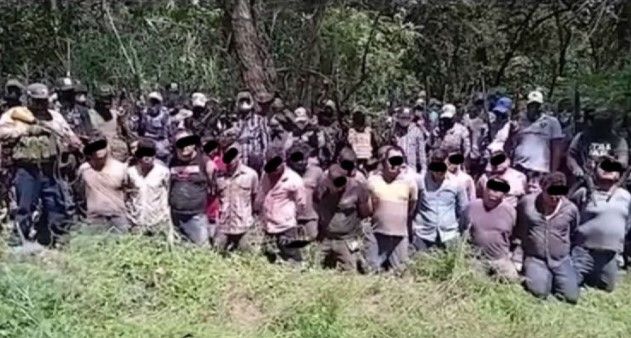 El terrible video de una ejecución masiva de integrantes de Guerreros Unidos