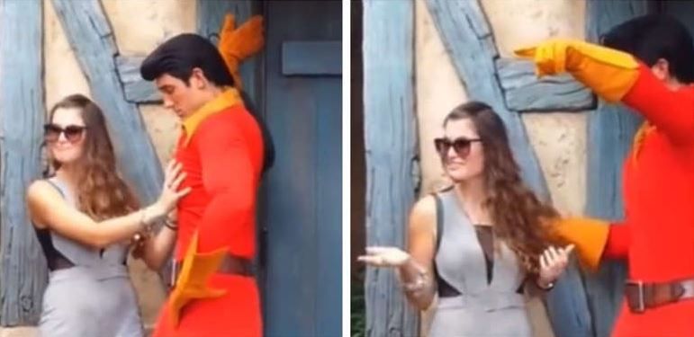 La corren de Disney por sobrepasarse con empleado (video)