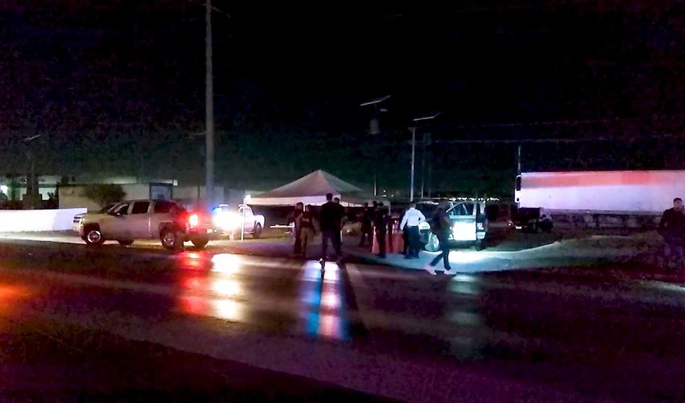 Fuera de peligro policía baleado en el filtro de seguridad