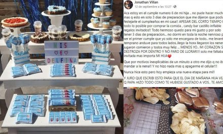 Papá luchón conmueve en redes, prepara fiesta para su hija; madre de la menor decide no llevarla