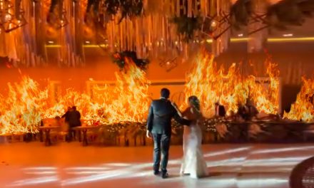 Novios no tienen su final feliz… boda acaba en incendio en Torreón (video)