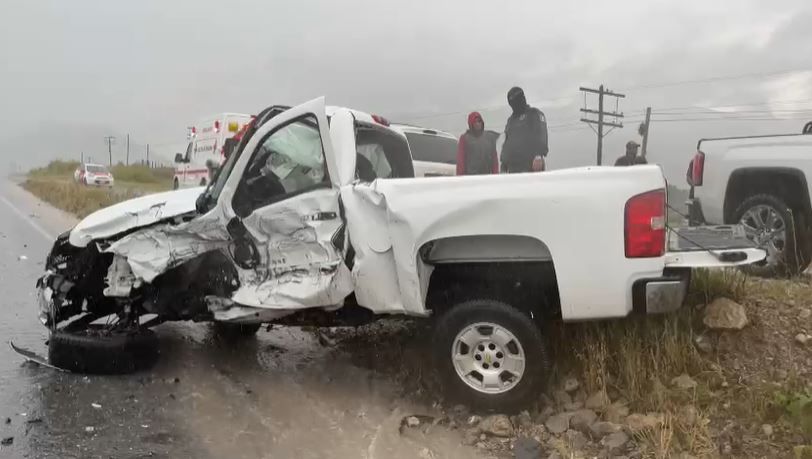 Accidente en la carretera a Zacatecas causa caos vial
