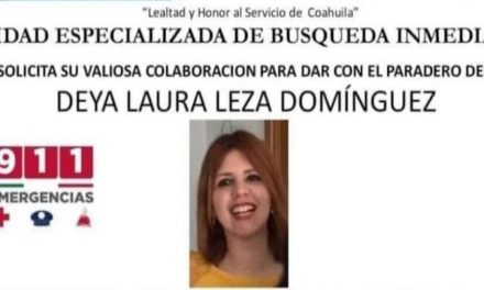 Localizan a mujer embarazada reportada como desaparecida en Saltillo