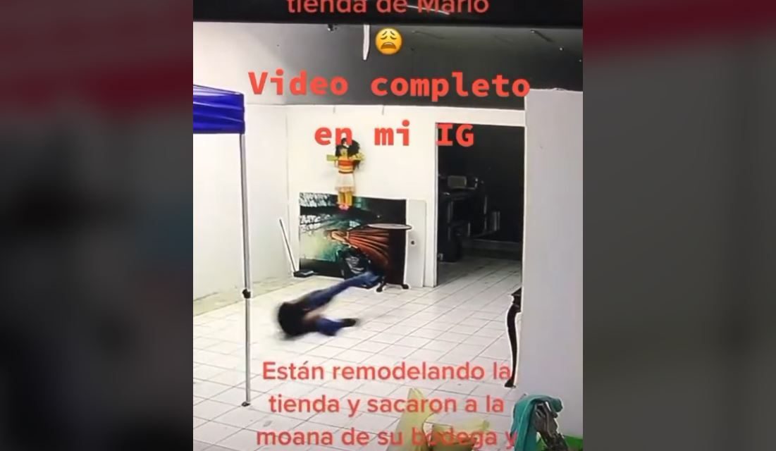Nuevo video escalofriante de la tienda de Mario