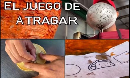 Taquería hace parodia de ‘El Juego del Calamar’ y causa furor por ingenio del dueño (videos)