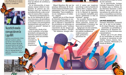 Portada [8 de octubre de 2021] Coahuila protege a periodistas y activistas; comparte Saltillo políticas públicas con Alcalde electo de Arteaga, y más…