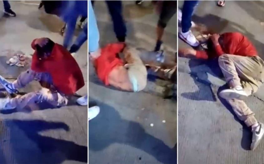 Golpean brutalmente a presunto agresor sexual en Edoméx (video)